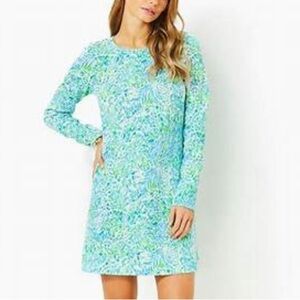 Lilly Pulitzer Kenly Cotton Creek Neck Dress